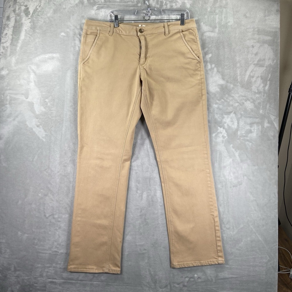 Bulletprufe Jeans men's 36x32 Classic Straight Fit Brown Denim Outdoor Workwear